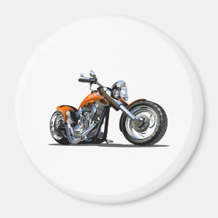 Cartoon motorcycle magnet