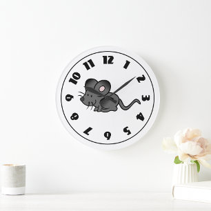 Cartoon Mouse Clock