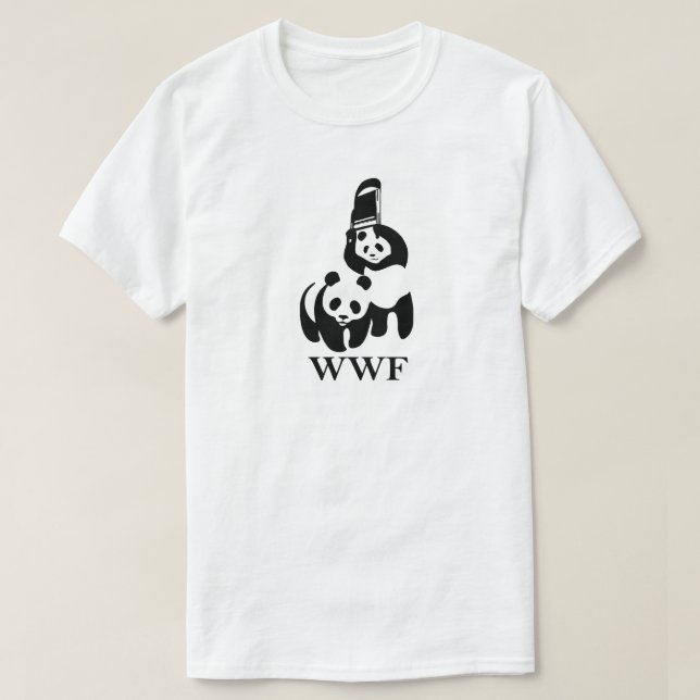 Cartoon Mouse Gangster Illustration T-Shirt (Design Front)