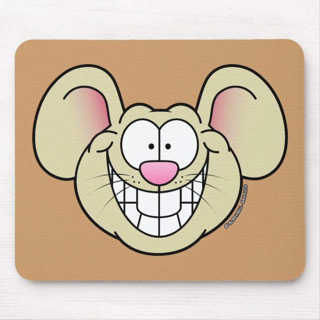 Cartoon Mouse Pad (Front)