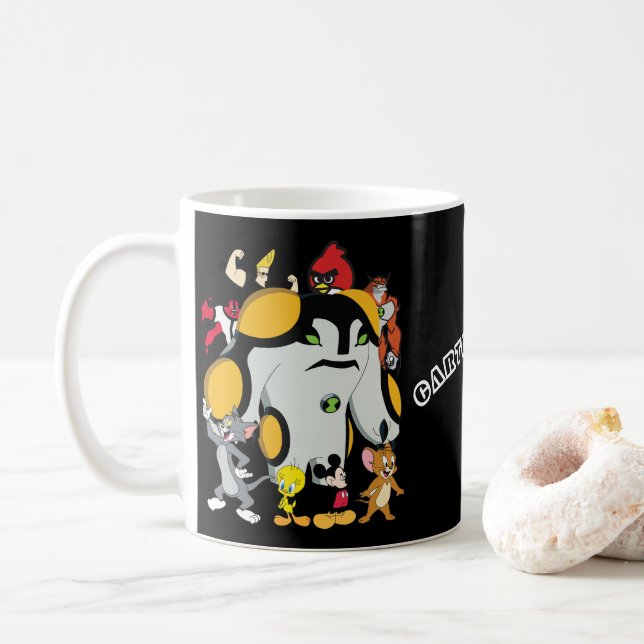 cartoon mug (With Donut)