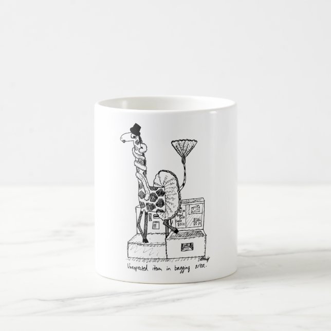 Cartoon mug - Unexpected Item (Center)