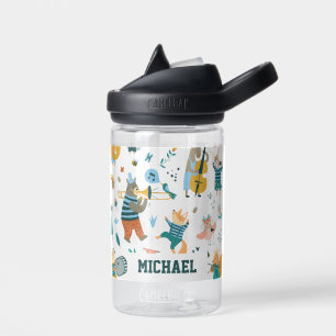 Cartoon Music Band Water Bottle
