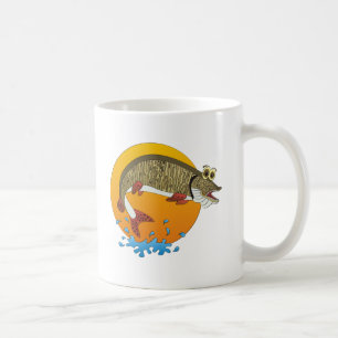 Cartoon Muskie Coffee Mug