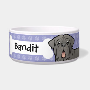Cartoon Neapolitan Mastiff