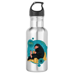 Cartoon NIFFLER™ With Gold Coins 532 Ml Water Bottle