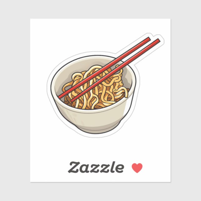 Cartoon noodles illustration (Sheet)