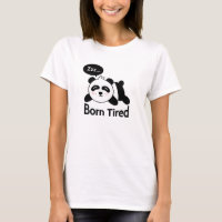 Cartoon of Cute Sleeping Panda