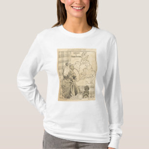 Cartoon of Queen Victoria from Le Rire T-Shirt