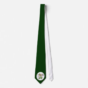 Cartoon Oktoberfest Man Beer Stein Tie
