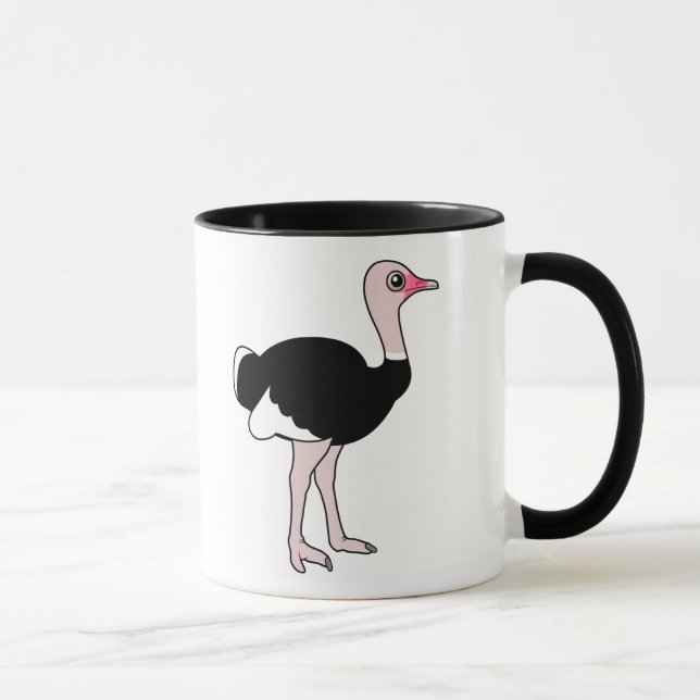 Cartoon Ostrich Mug (Right)