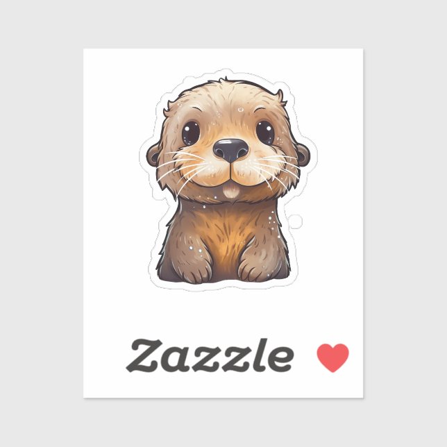 Cartoon otter illustration (Sheet)