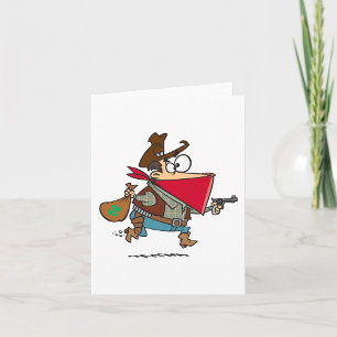Cartoon Outlaw Card