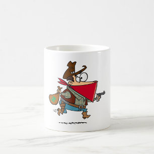 Cartoon Outlaw Coffee Mug