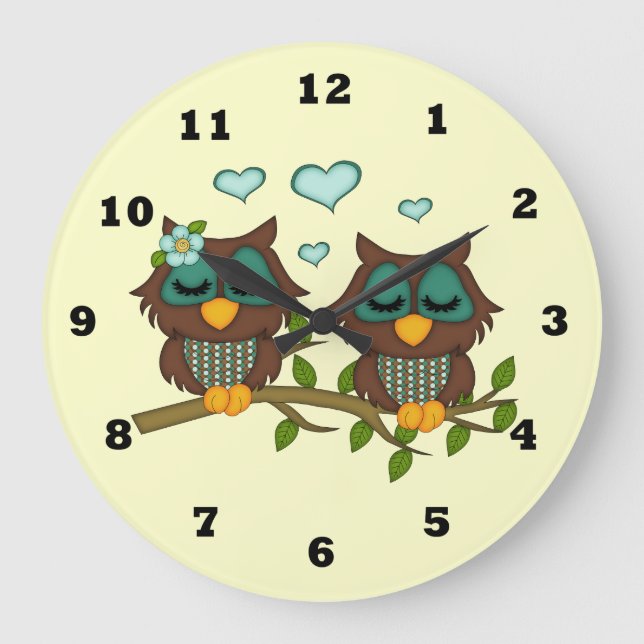Cartoon Owl clock (Front)