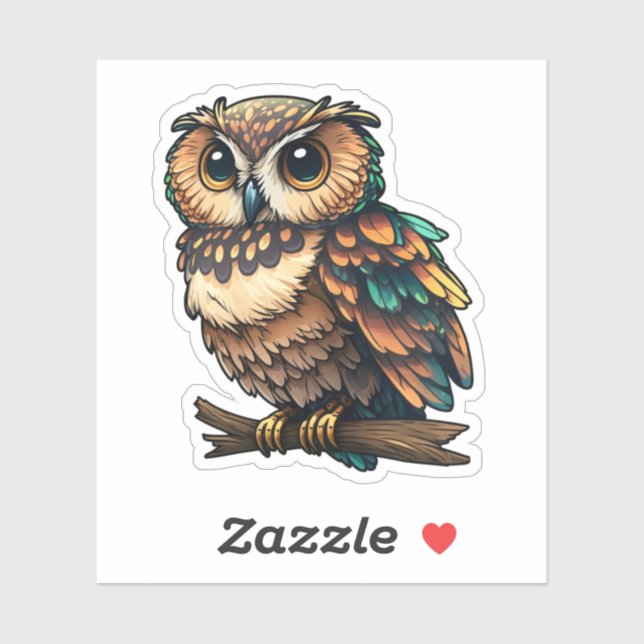 Cartoon owl illustration (Sheet)