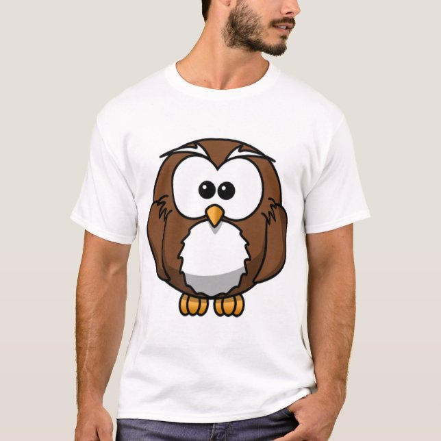 Cartoon Owl Tee (Front)