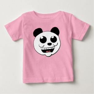 Cartoon Panda Head Baby T-Shirt