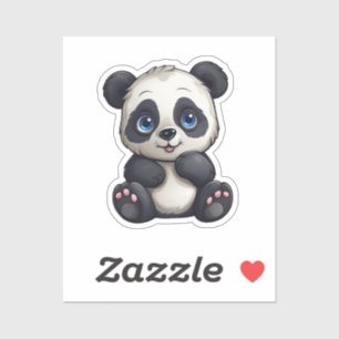 Cartoon panda illustration
