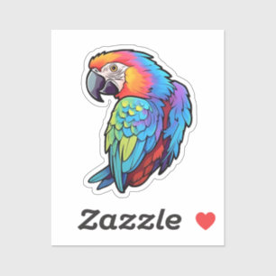 Cartoon parrot