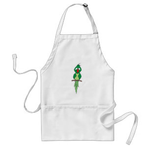 Cartoon Parrot Standard Apron