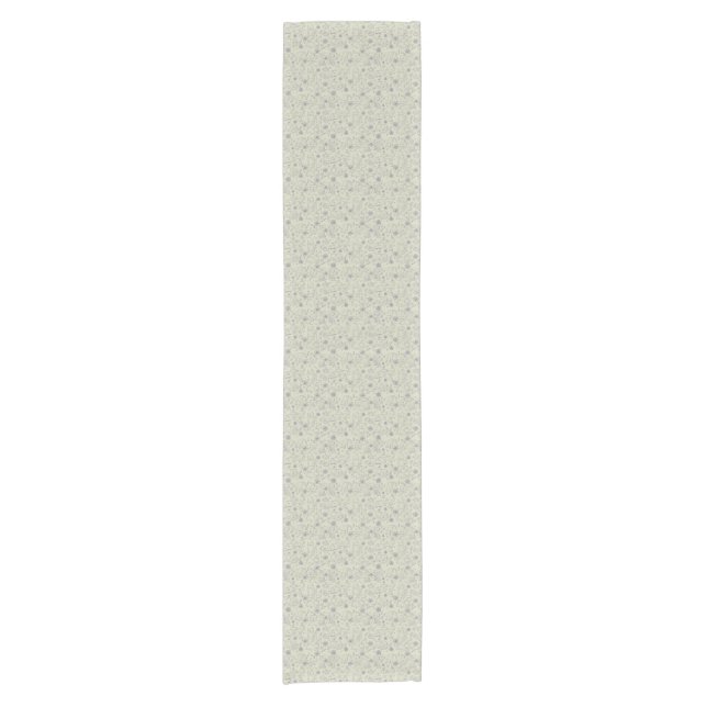 Cartoon pattern with funny cats short table runner (Front)