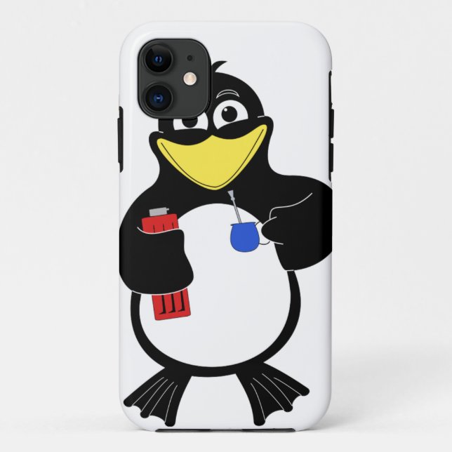 Cartoon penguin Case-Mate iPhone case (Back)
