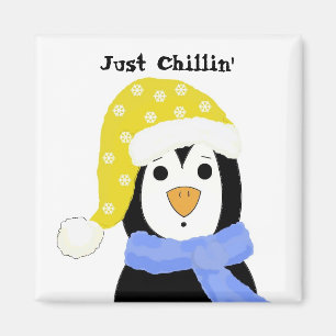 Cartoon Penguin Magnet