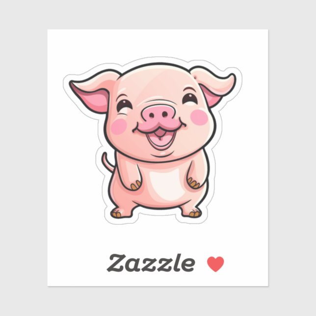 Cartoon pig illustration (Sheet)