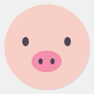 Cartoon Pig Stickers