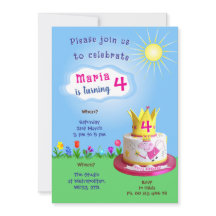 Cartoon Pig Theme invitaion. Kids party.