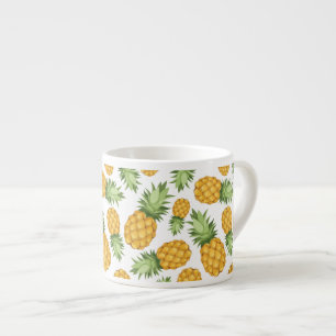Cartoon Pineapple Pattern Espresso Cup