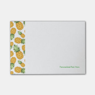 Cartoon Pineapple Pattern Post-it Notes