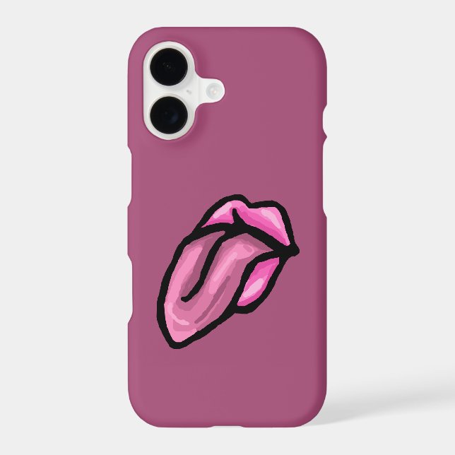 Cartoon Pink Lips & Tounge (Back)