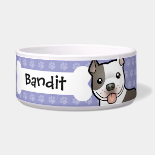 Cartoon Pitbull / American Staffordshire Terrier