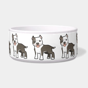 Cartoon Pitbull / American Staffordshire Terrier