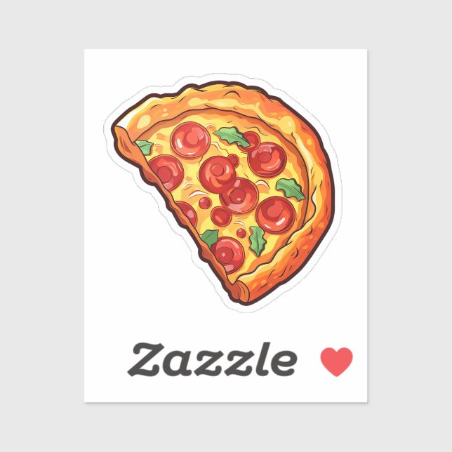 Cartoon pizza (Sheet)