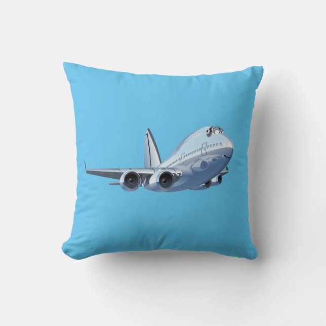 Cartoon plane cushion (Front)