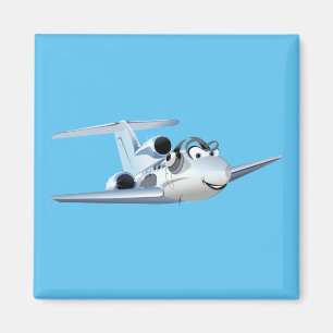 Cartoon plane magnet