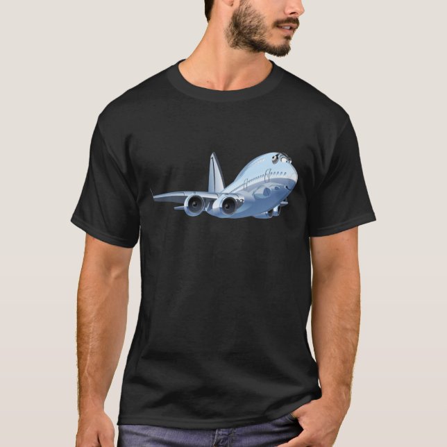 Cartoon plane T-Shirt (Front)