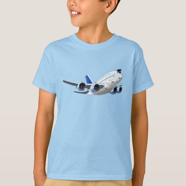 Cartoon plane T-Shirt (Front)