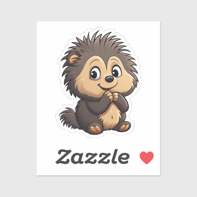 Cartoon porcupine illustration (Sheet)