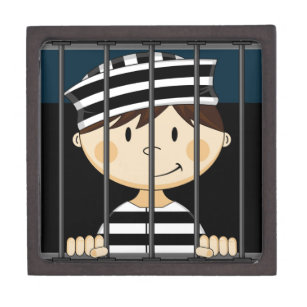 Cartoon Prison Cell Gift Boxes Keepsake Boxes Zazzle Com Au
