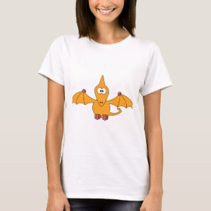 Cartoon Pterodactyl (yellow) T-Shirt