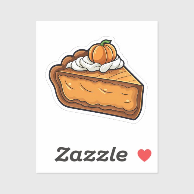 Cartoon pumpkin pie (Sheet)
