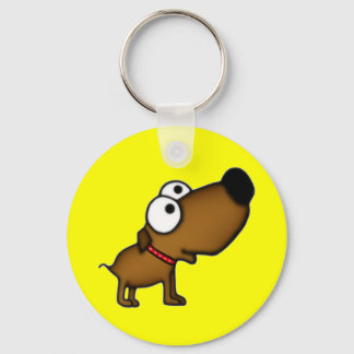 Cartoon Puppy Key Ring