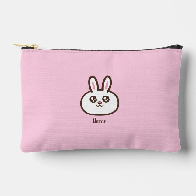 Cartoon rabbit accessory pouch (Front)