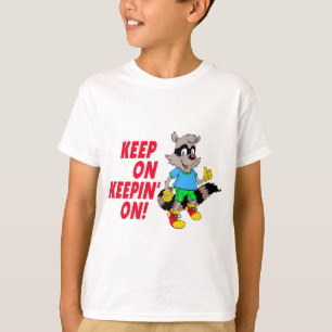 Cartoon Raccoon T-Shirt