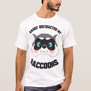 Cartoon Racoon Animal Gift for Trash Panda Lover T-Shirt