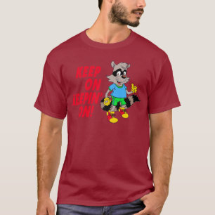 Cartoon Racoon T-Shirt